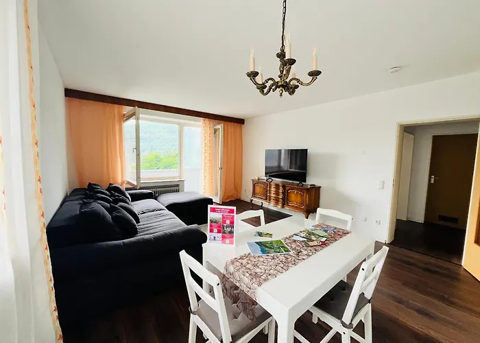 公寓 Panorama-perle I 3-zimmer-wohnung Mit Aussicht *